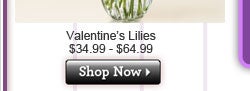 Valentine's Lilies $99$99