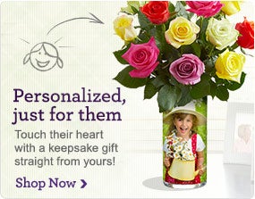 Personalized, just for them
Touch their heart with a keepsake gift straight from yours!
Shop Now
