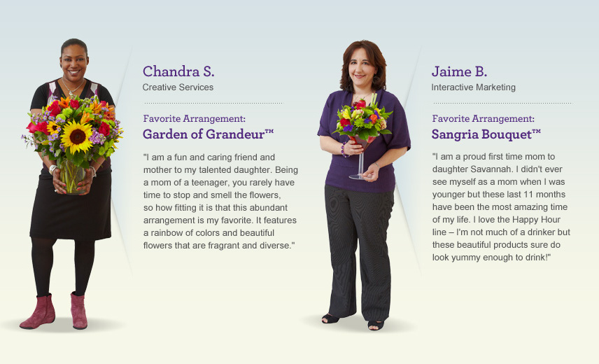 Meet the 1800Flowers Moms Chandra and Jaime Meet 1800Flowers Moms Chandra and Jaime