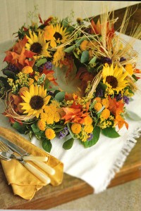 Sunflower Wreaths DIY