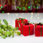 Mistletoe at Christmastime
