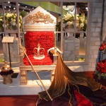 Royal Throne Made of Roses