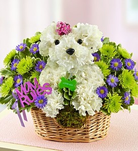 a-DOG-able Mama Paws Arrangement