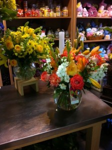 Inside the shop at 1800flowers Graceland Florist