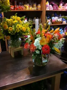 Inside the shop at 1800flowers Graceland Florist