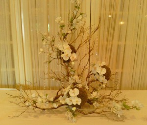 floral wedding centerpiece