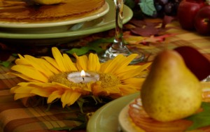 sunflower crafts with sunflower votive candle