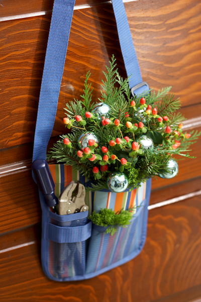 christmas wreath ideas with Handyman Christmas wreath