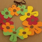 Thanksgiving Flower Wreath