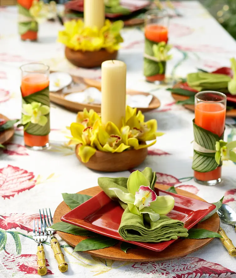 How to Set the Perfect Hawaiian Luau Table