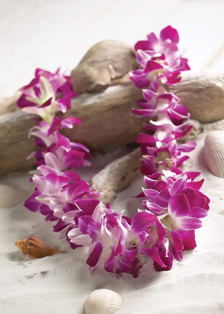Floral Lei for Hawaiian Luau
