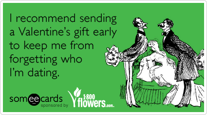 Funny Valentine's Day Message: Early Valentine's Day Gift