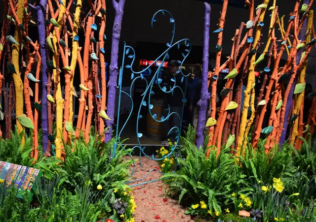 Colorful Garden Gates