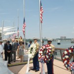 USS Intrepid's Sea Air & Space Museum's Annual Memorial Day Ceremony