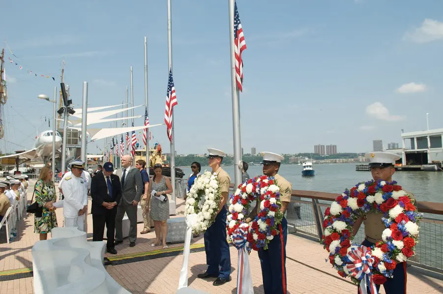 USS Intrepid's Sea Air & Space Museum's Annual Memorial Day Ceremony