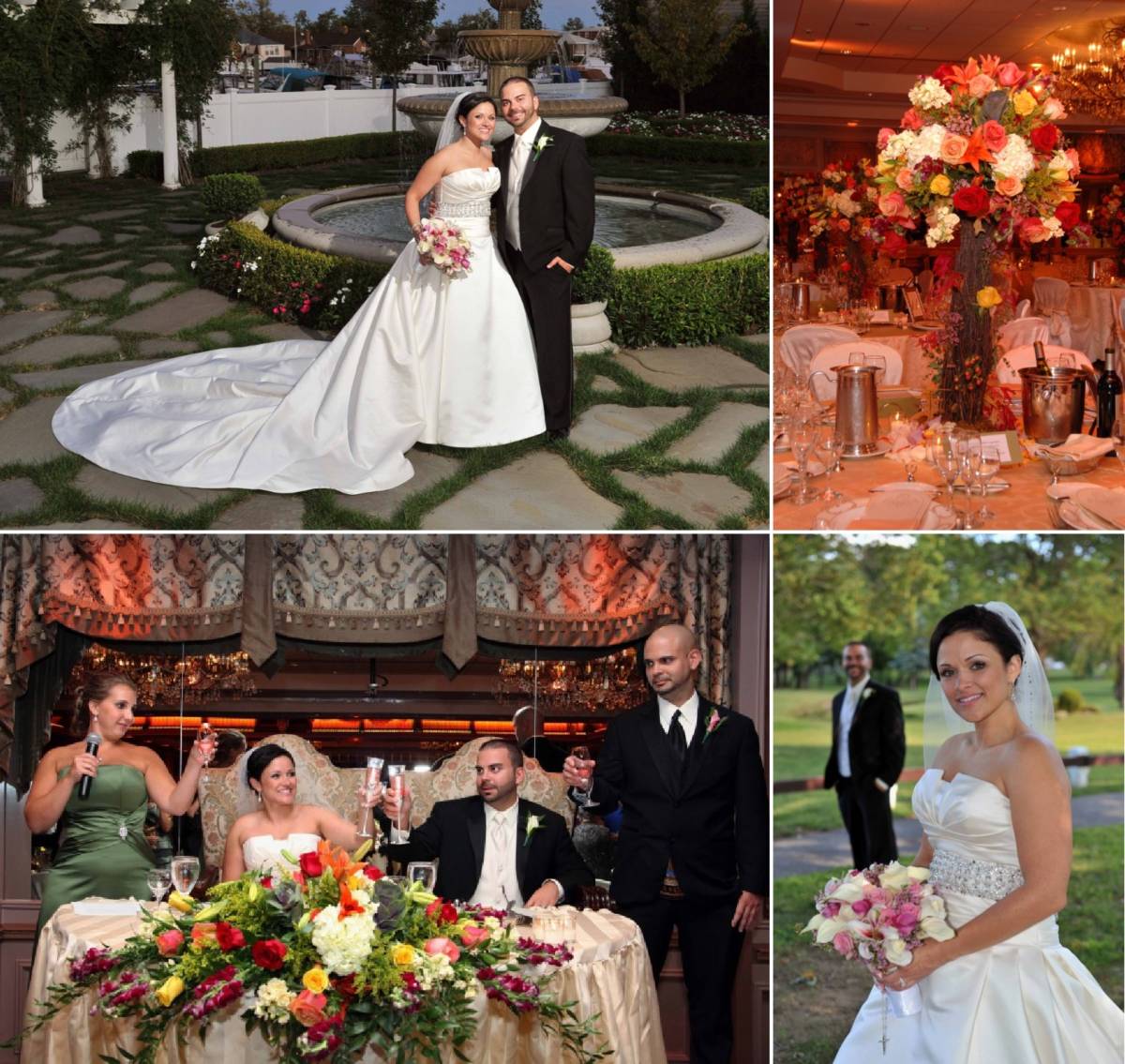 Kerri's Enchanted Forest Fall Wedding Flowers