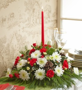ideas de centros de mesa navideños con manualidades de flores para centros de mesa navideños