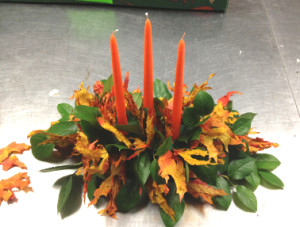 Placement-of-green-leave-and-glycerin-leaves