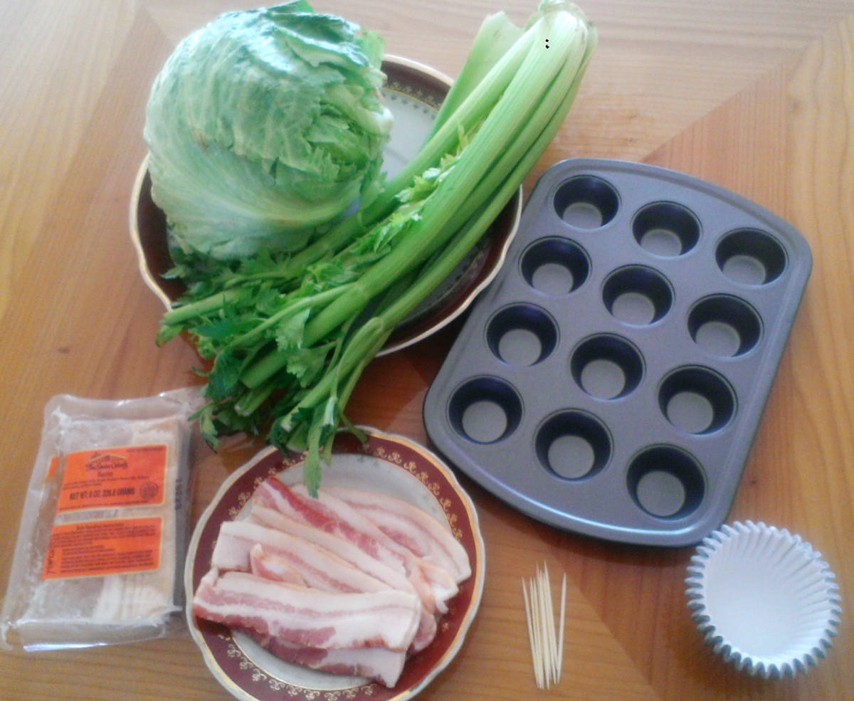 How To Make A Bacon Rose Bouquet