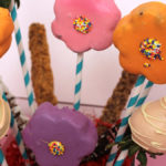 a photo of a diy candy bouquet