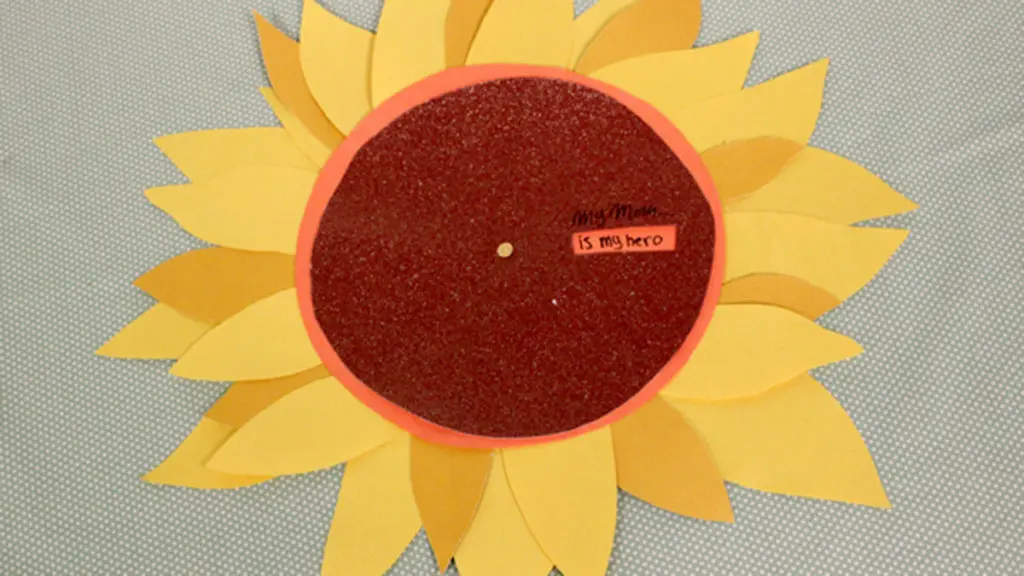 a photo of a sunflower wheel of appreciation: hero image