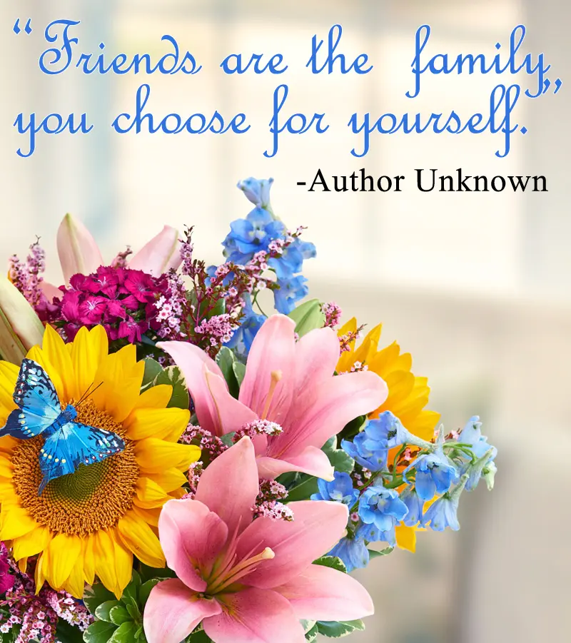 friendship-quotes-friends-are-family-unknown