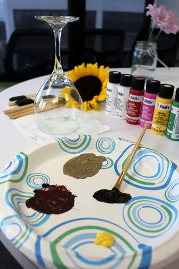 DIY Wine Glass Painting, Online class & kit