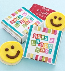 Cheryl's Have a Happy Day Cookie Card