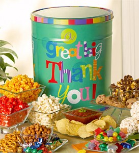 The Popcorn Factory® Big Thank You Snack Tin