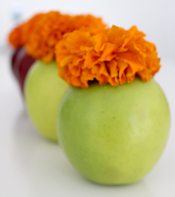 apple vase with diy apple vase