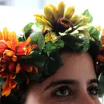 diy mother nature costume crown hero