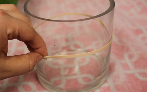 how-to-make-a-candy-cane-vase-rubber-band