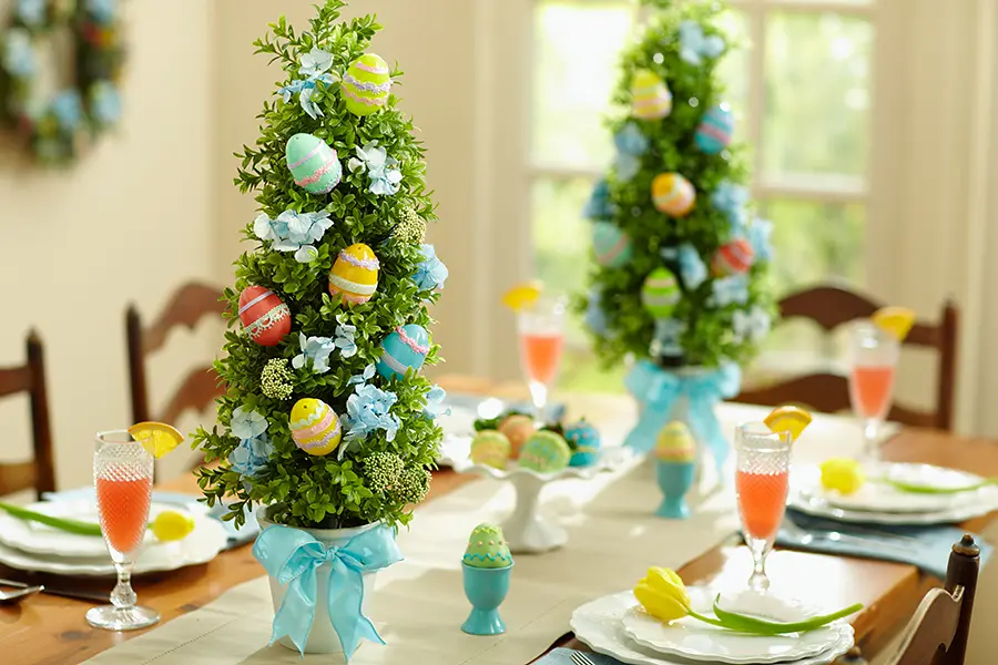 Table on sale top decorations