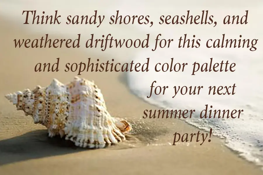 Coastal Inspiration- Summer Entertaining