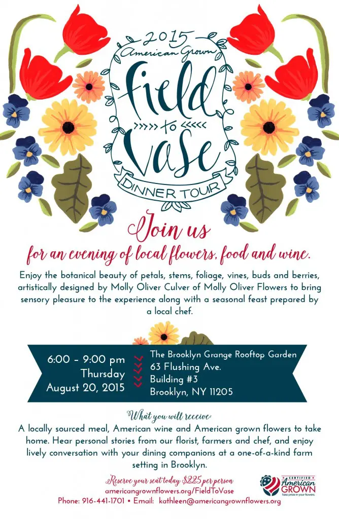 Field to Vase Event Flyer