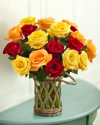 autumn-rose-bouquet
