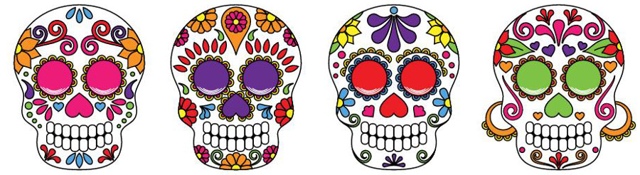 Day of the Dead Skulls