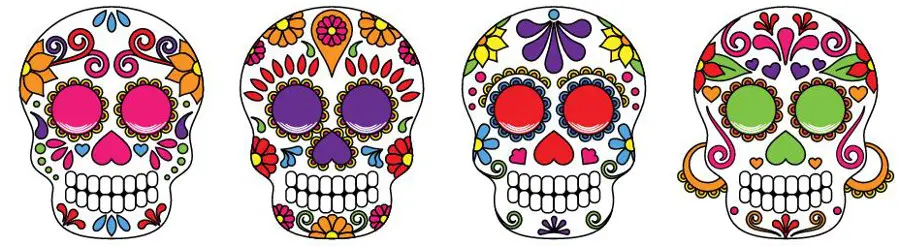 Day of the Dead Skulls