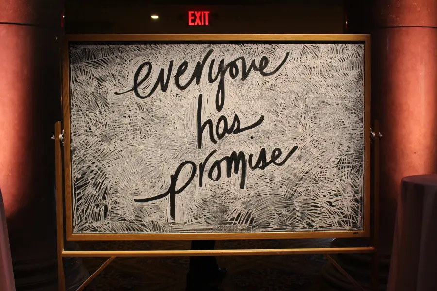 Everyone Has Promise Chalkboard Art