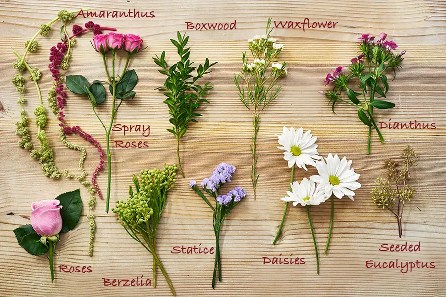 Flower Crown Ingredients