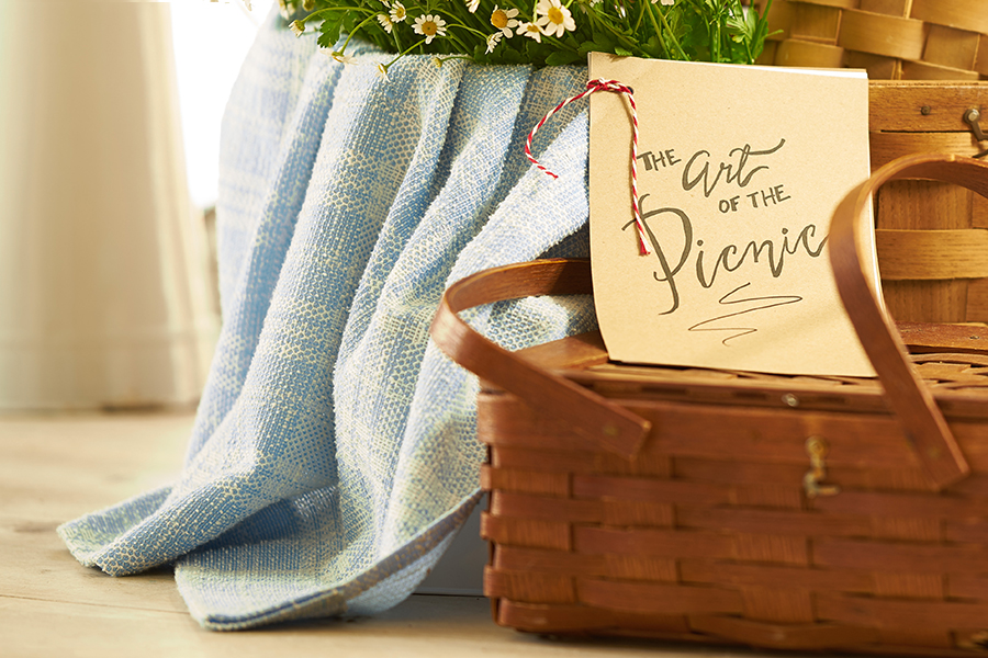 Picnic Basket & Blanket