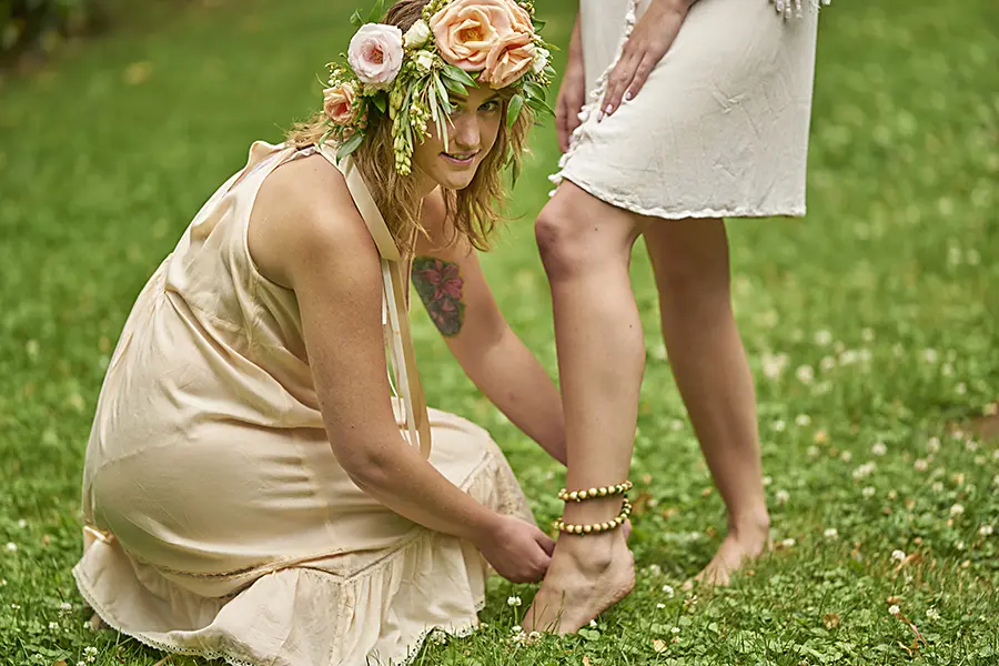 flower-anklet