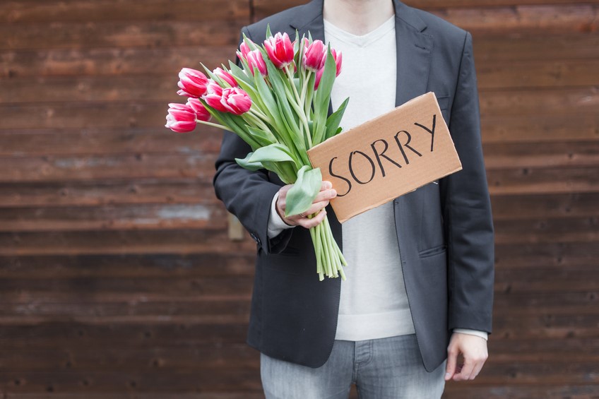 I'm sorry flowers