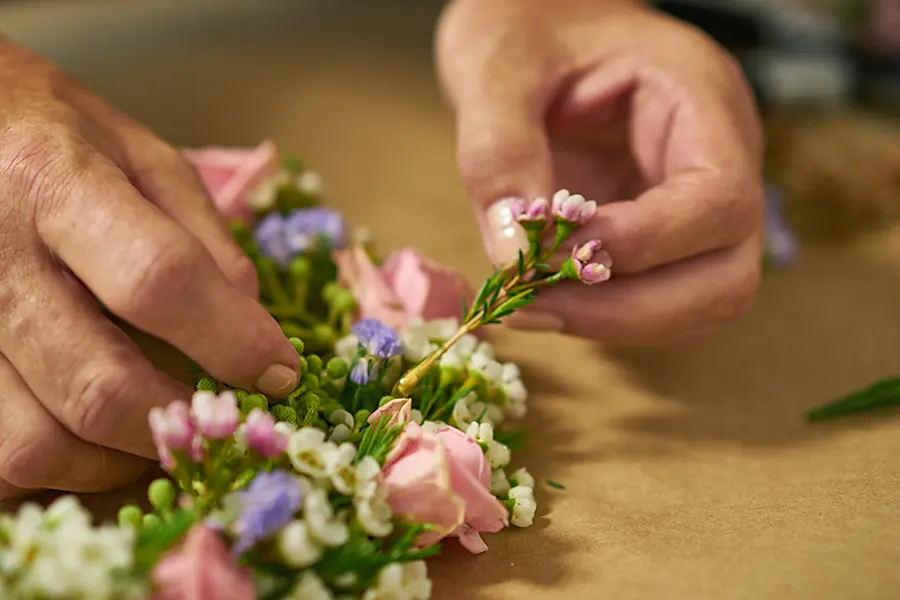 floral adhesive glue is perfect for delicate corsage work