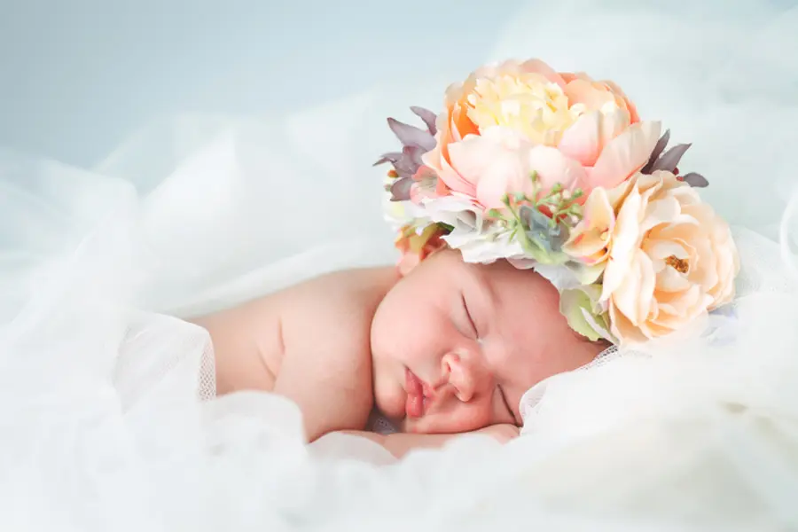 flower baby names hero