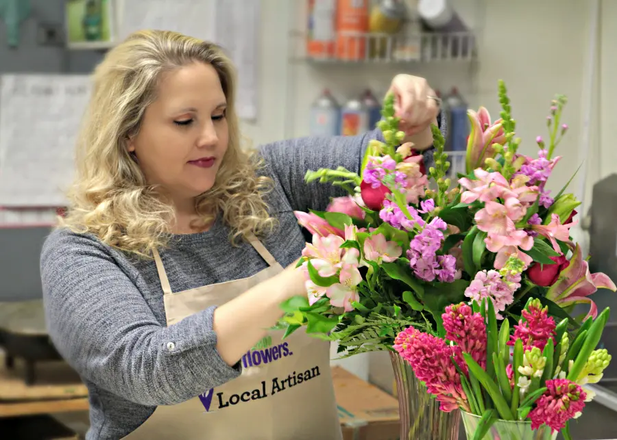 Develyn Reed Styling Floral Arrangement