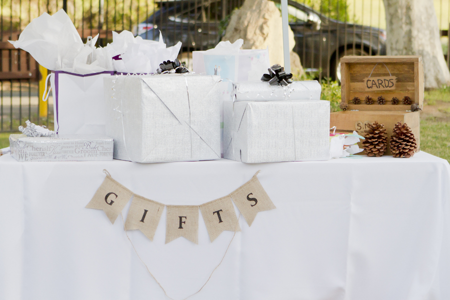 Wedding Gift Table