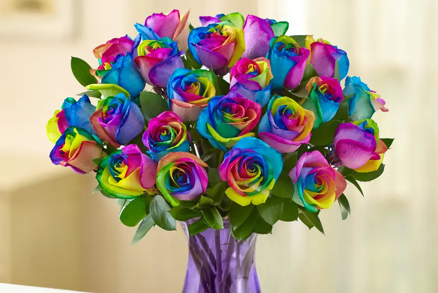 grandparents' day flowers with kaleidoscope roses