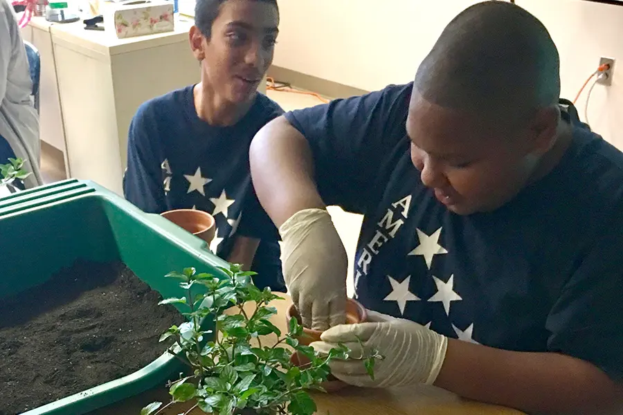 Kids Planting Pots