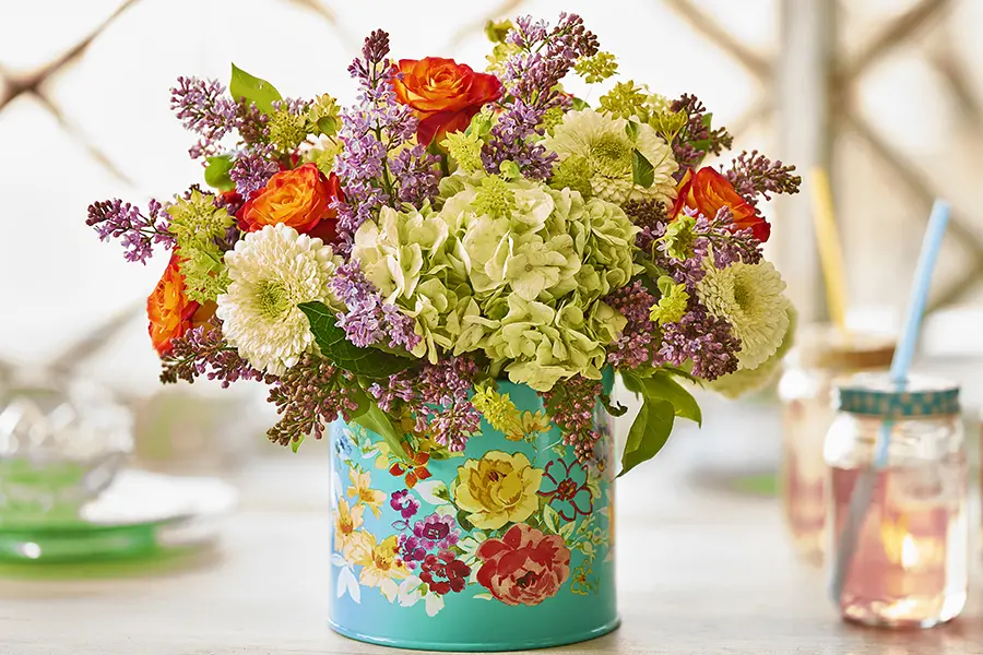 Summer flower arrangements discount